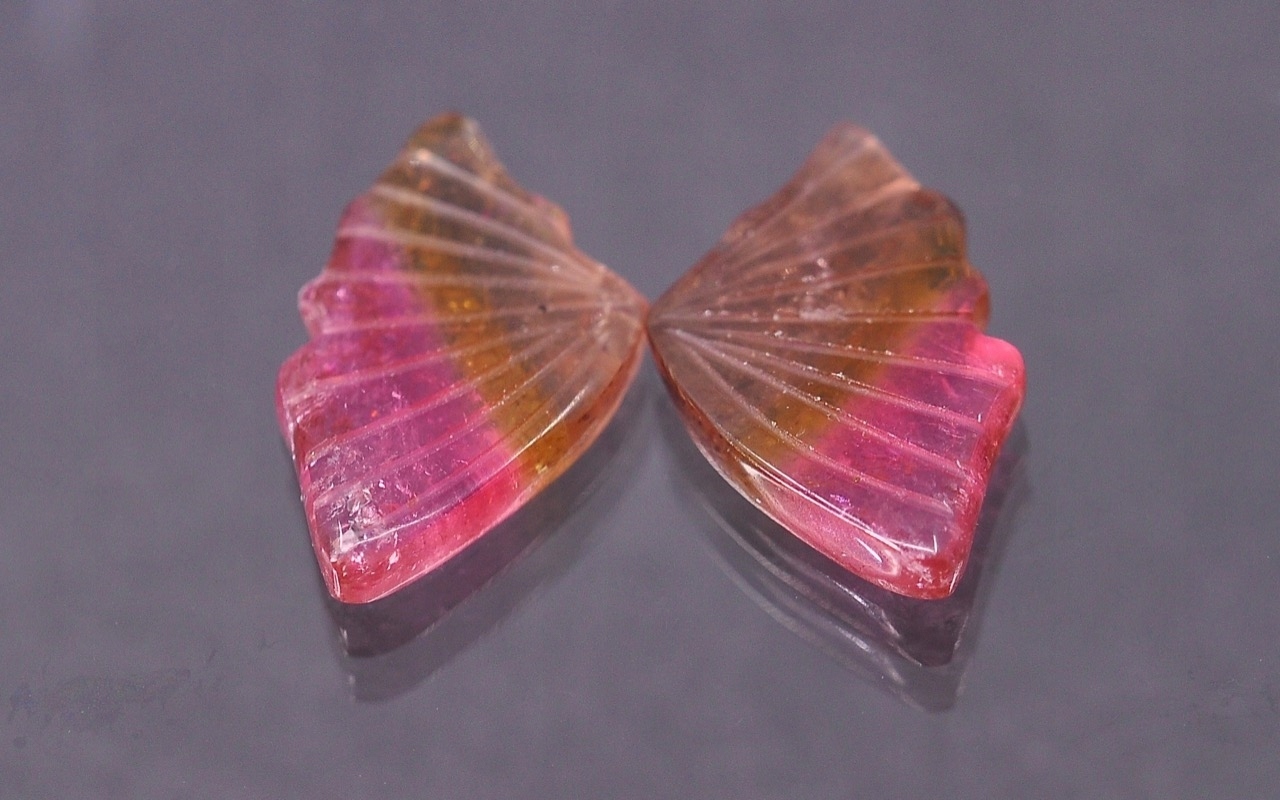 Turmalín "Křídla" Pár