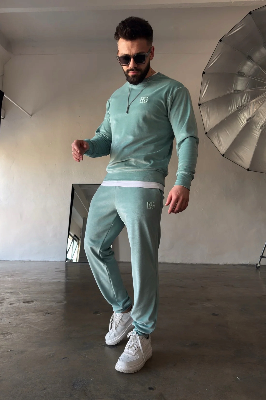 Teplákovka pánský Bg Vandal šalvěj XL