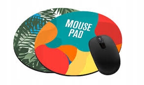 okrągła podkładka na mysz dowolny nadruk 20cm