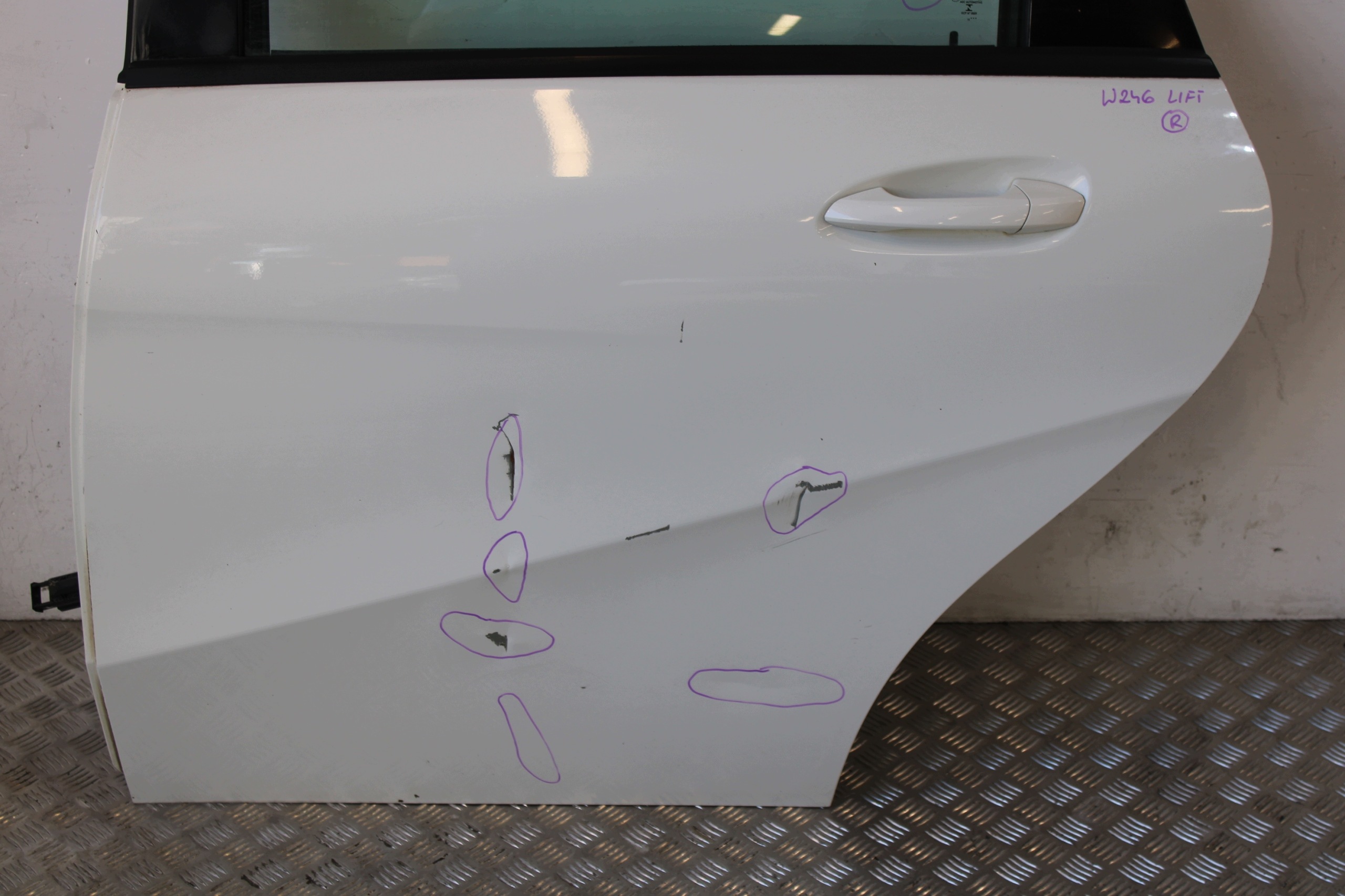 door left rear part left rear. complete MERCEDES B-class W246 LIFT