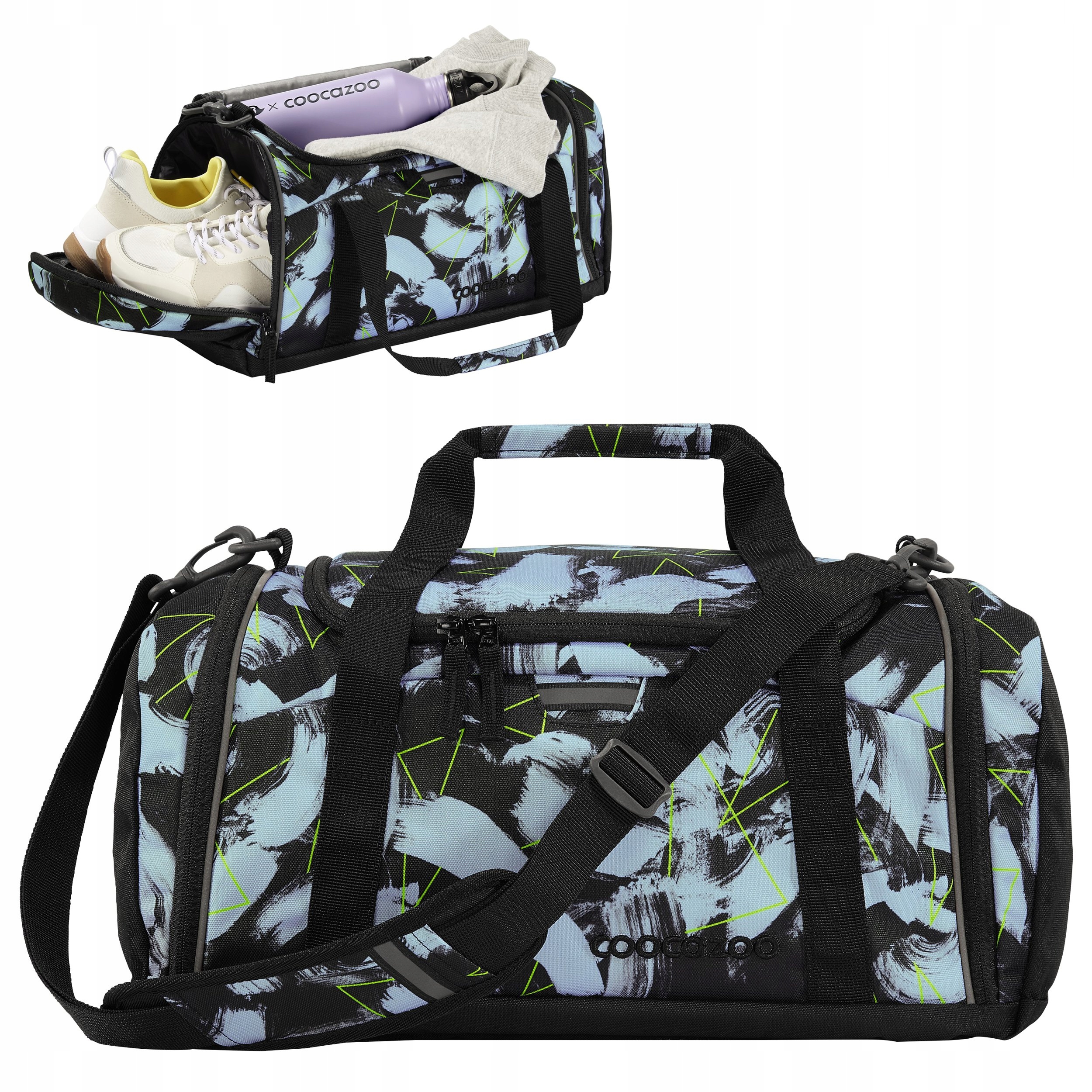 Torba sportowa Coocazoo 20L na basen szkolna 42x20x21cm Electric Storm