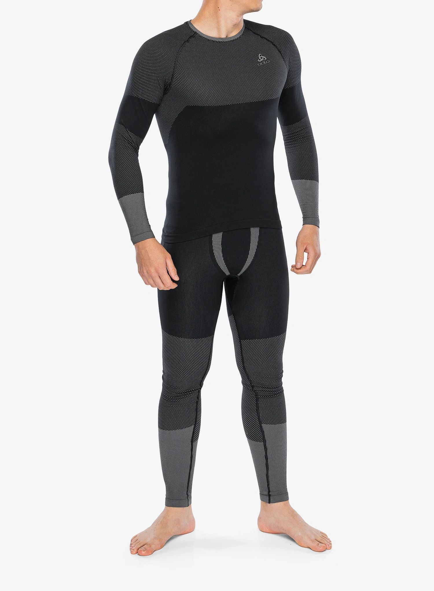 Termoaktivní spodní prádlo Odlo Fundamentals Performance Warm Set Long black XXL