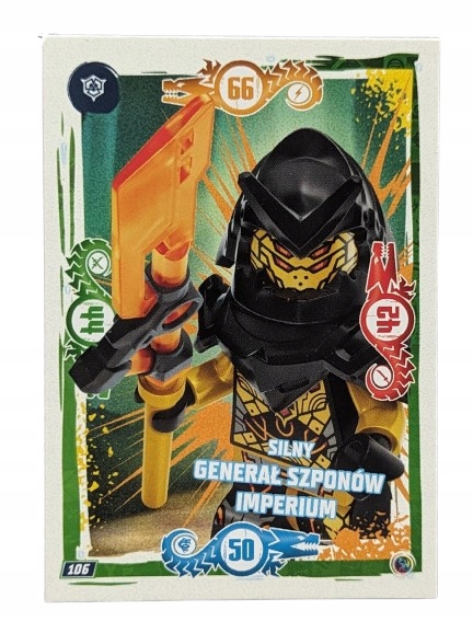 Karta Lego Ninjago Seria 9 Numer 106