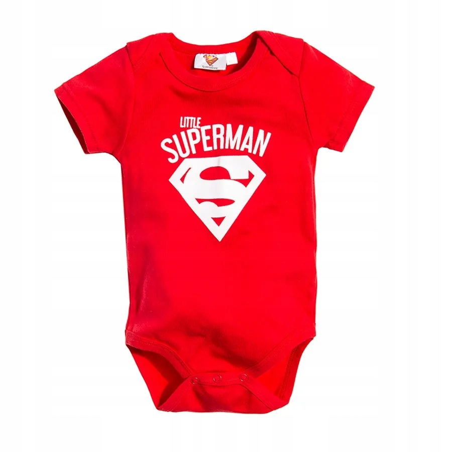

Body z krótkim rękawem Little Superman roz 68 cm