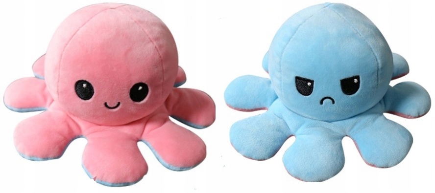 

Ośmiornica Dwustronna Maskotka Pluszowa Pluszak