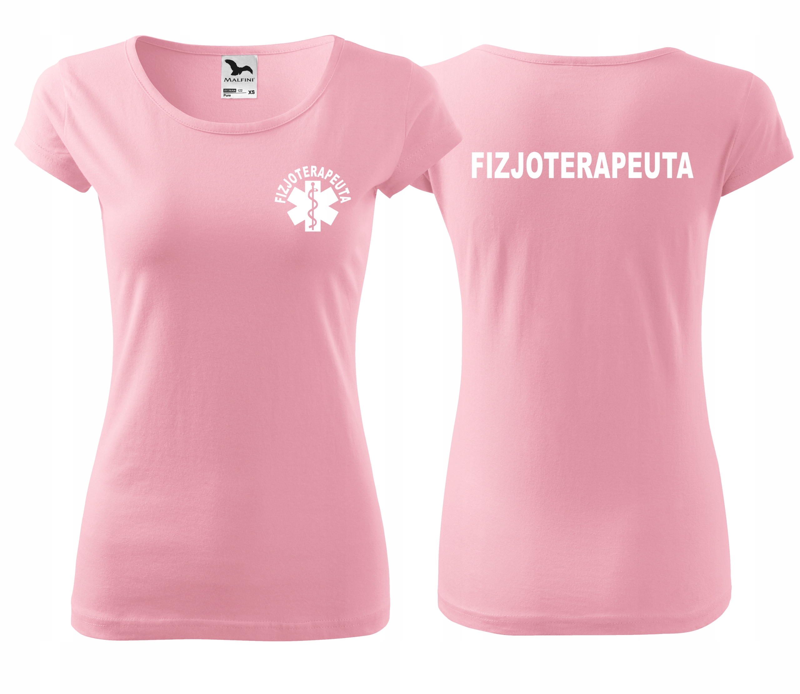 

koszulka Fizjoterapeuta eskulap z nadrukiem L