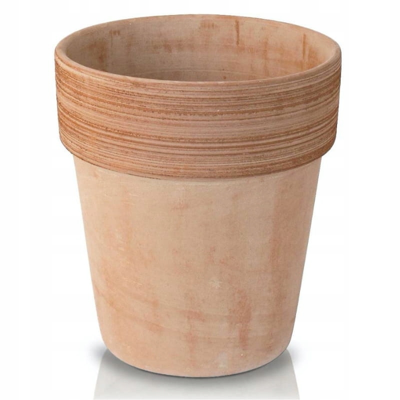 

Wysoka donica z gliny mrozoodporna 35 cm
