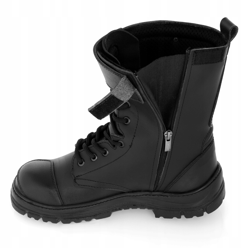 Buty Motocyklowe Obuwie na Motor Skóra Czarne 46 Marka inna