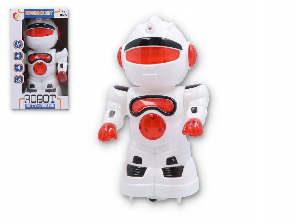 ROBOT INTERAKTYWNY ŚWIATŁO DŹWIĘK RUCHY MUZYKA Marka inna