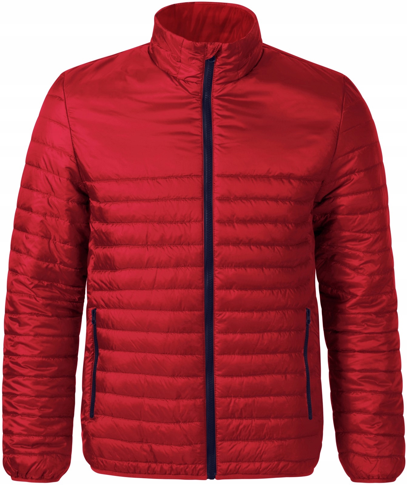 Pánská prošívaná lehká zateplená bunda Malfini Phantom540 Červená 2XL