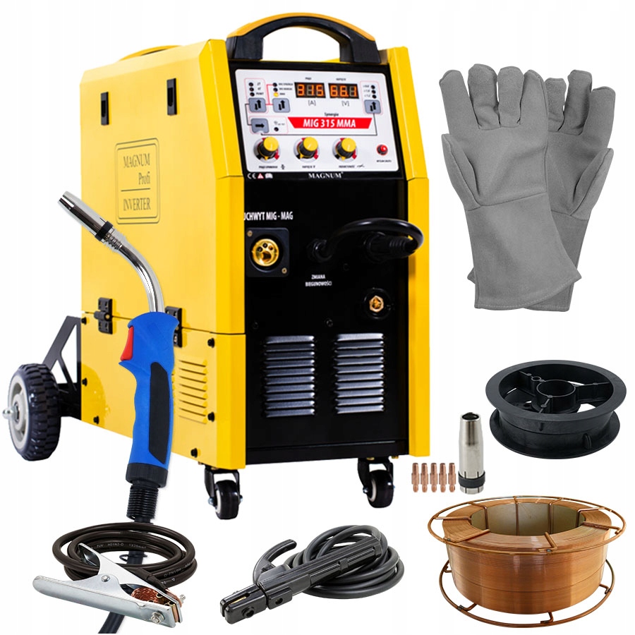 MIGOMAT Magnum spawarka MIG MMA Synergia FLUX MAG