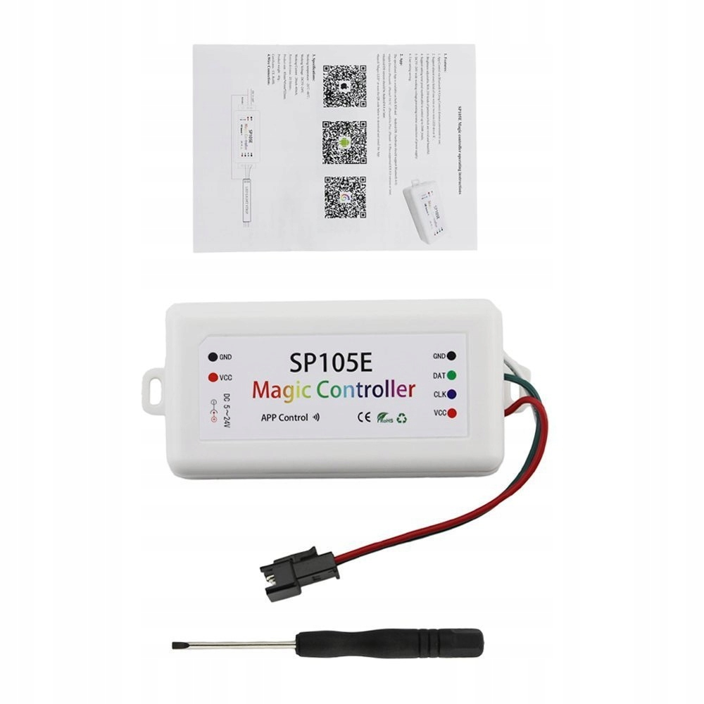 

Sterownik SP105E kontroler Led Argb WS2812B WS2811