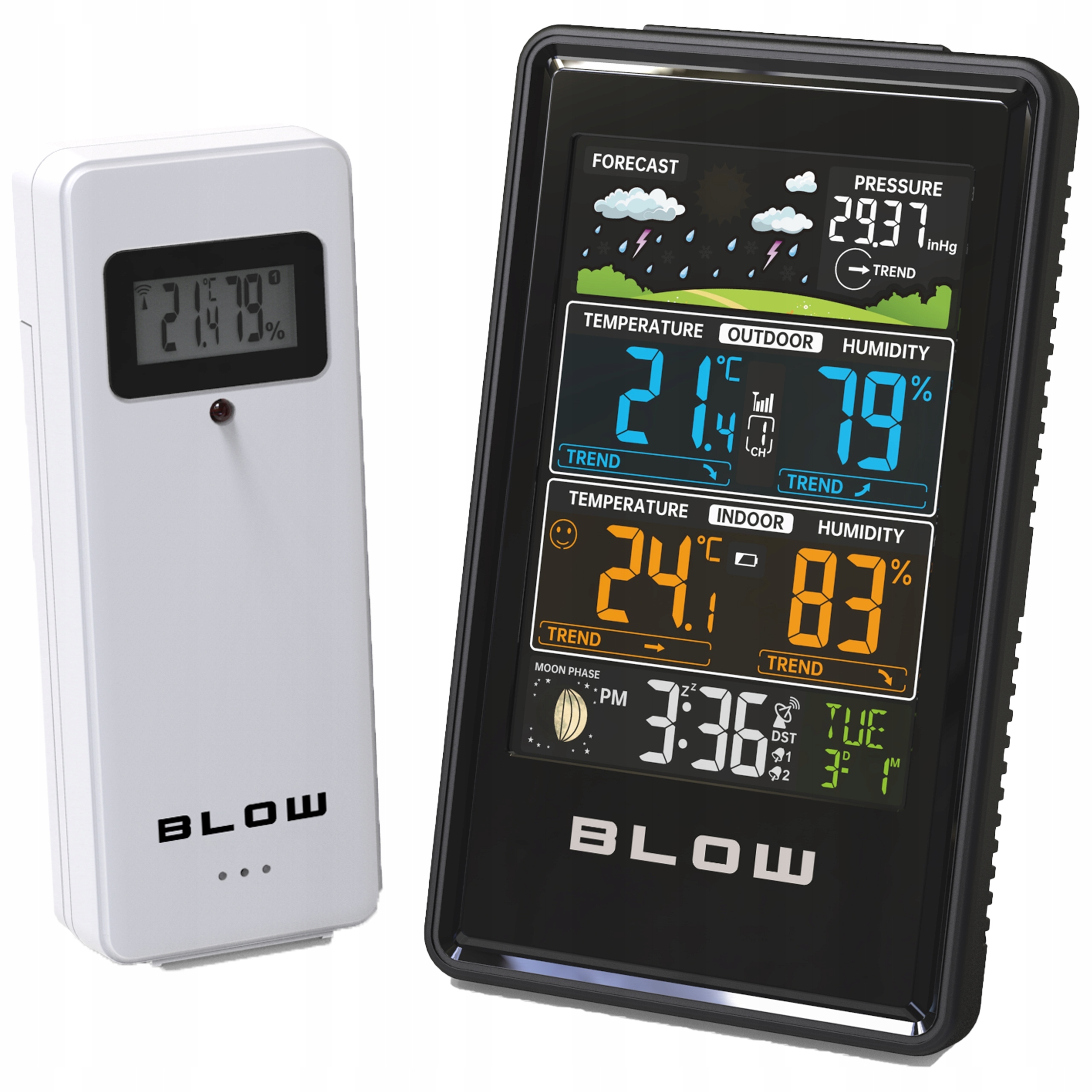 Stacja pogody Blow Stacja pogodowa bezprzewodowa Blow WS102