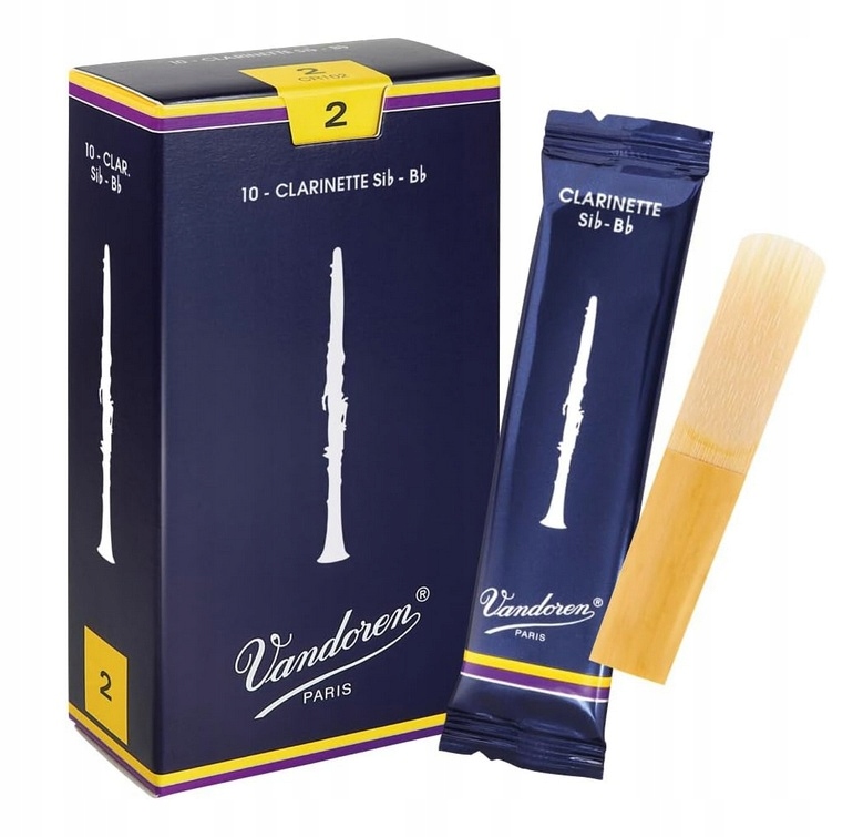 Vandoren TRADITIONAL stroik do klarnetu B (1 szt.) rozmiar 2,0