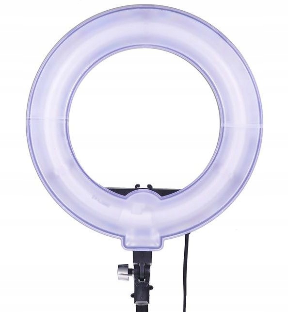 LAMPA PIERŚCIENIOWA 45W MAKIJAŻ STATYW DYFUZOR Temperatura barwowa 5400 K