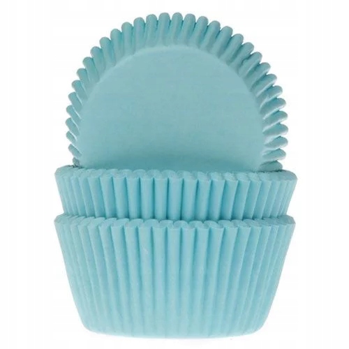 

Papilotki do muffinek turkusowe 50 szt.