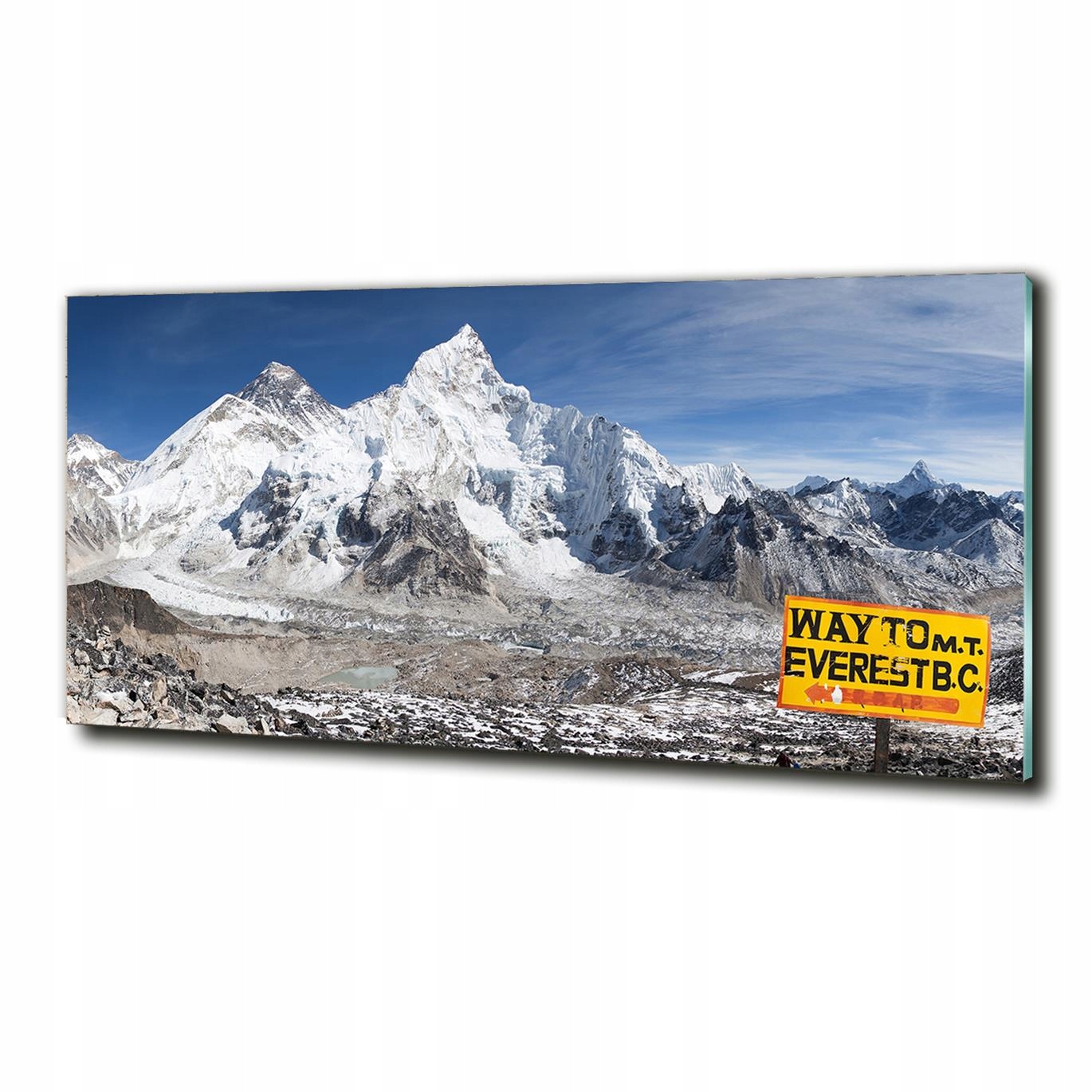 

Foto szklany na ścianę obraz Góra Everest 125x50