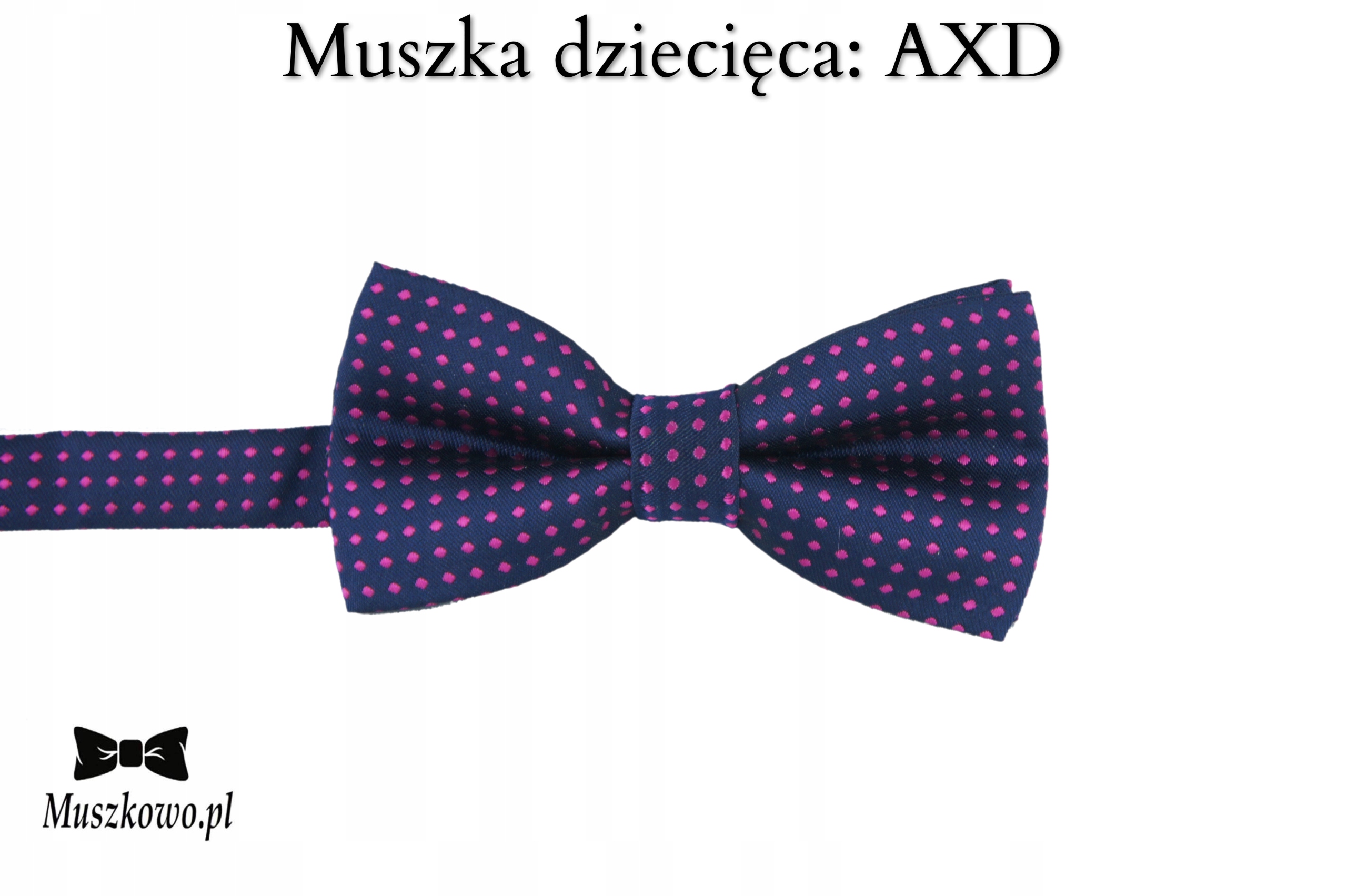 Szelki i mucha dziecięce 7-12 lat eleganckie na komunię występ wesele WZORY Kolor niebieski