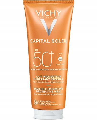 Vichy Ideal Soleil Ochronne mleczko do twarzy i ciała SPF50+ 300 ml
