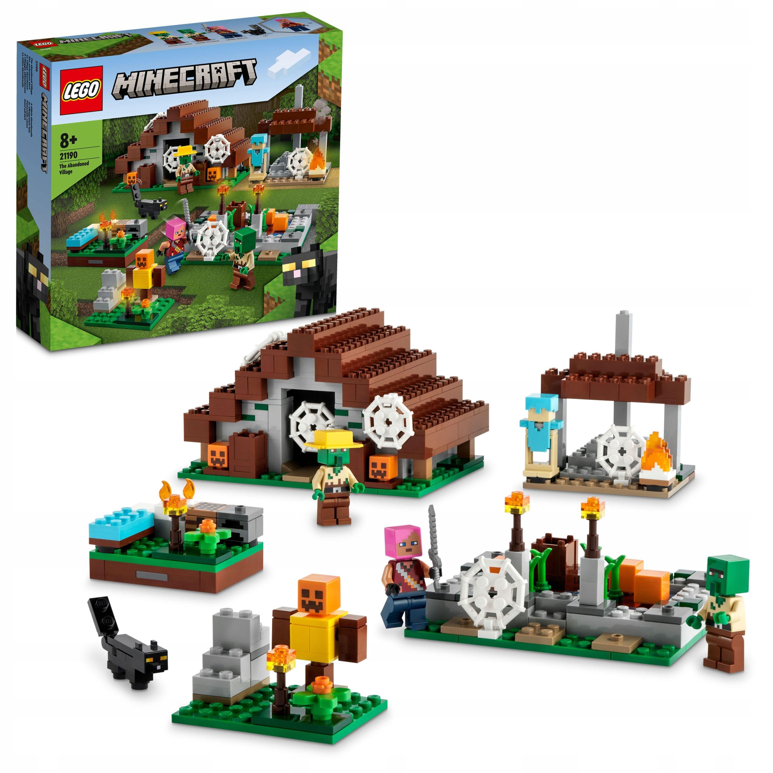 

Lego Minecraft 21190 Opuszczona wioska