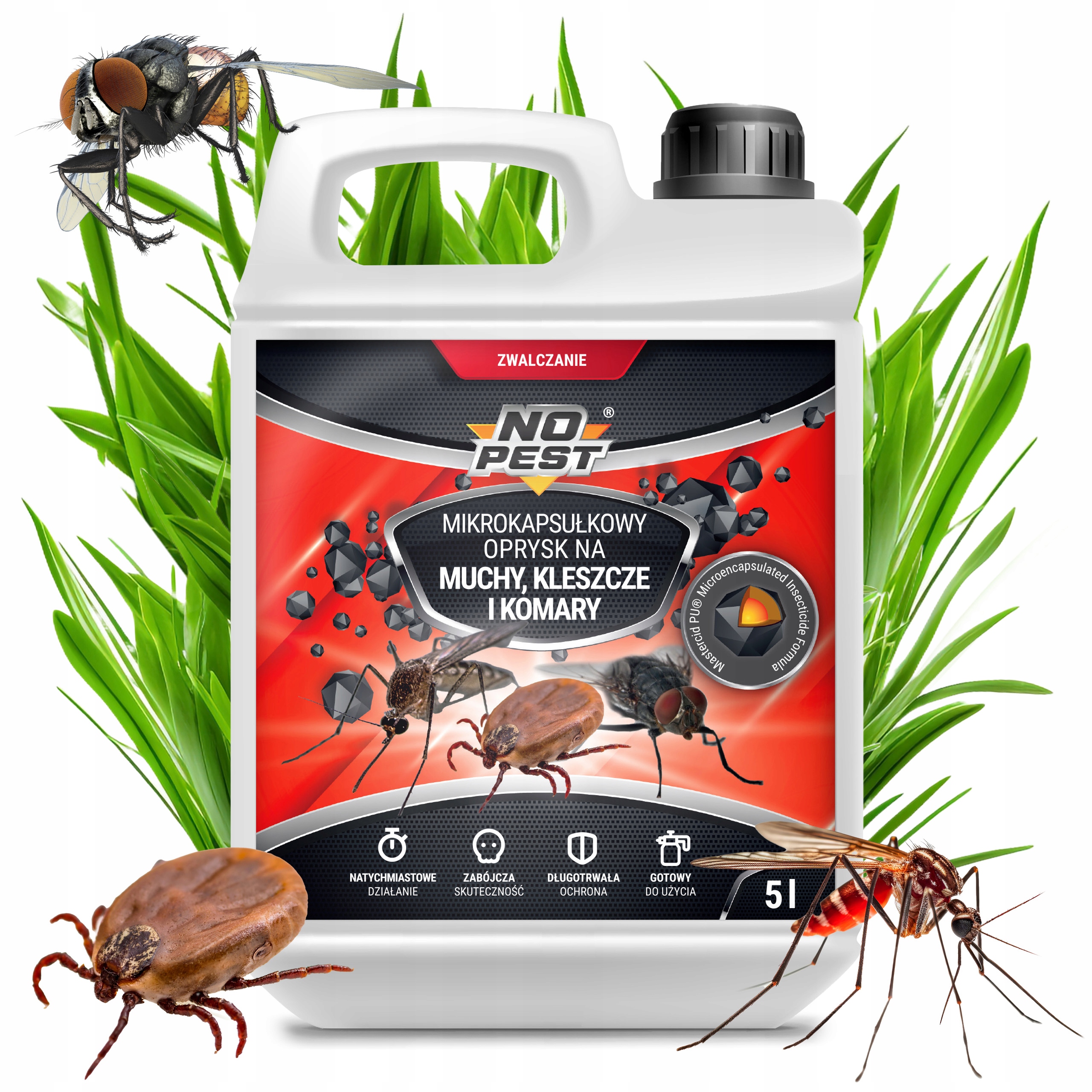 Mikrokapsułkowy Płyn Oprysk Na Komary No Pest 5L