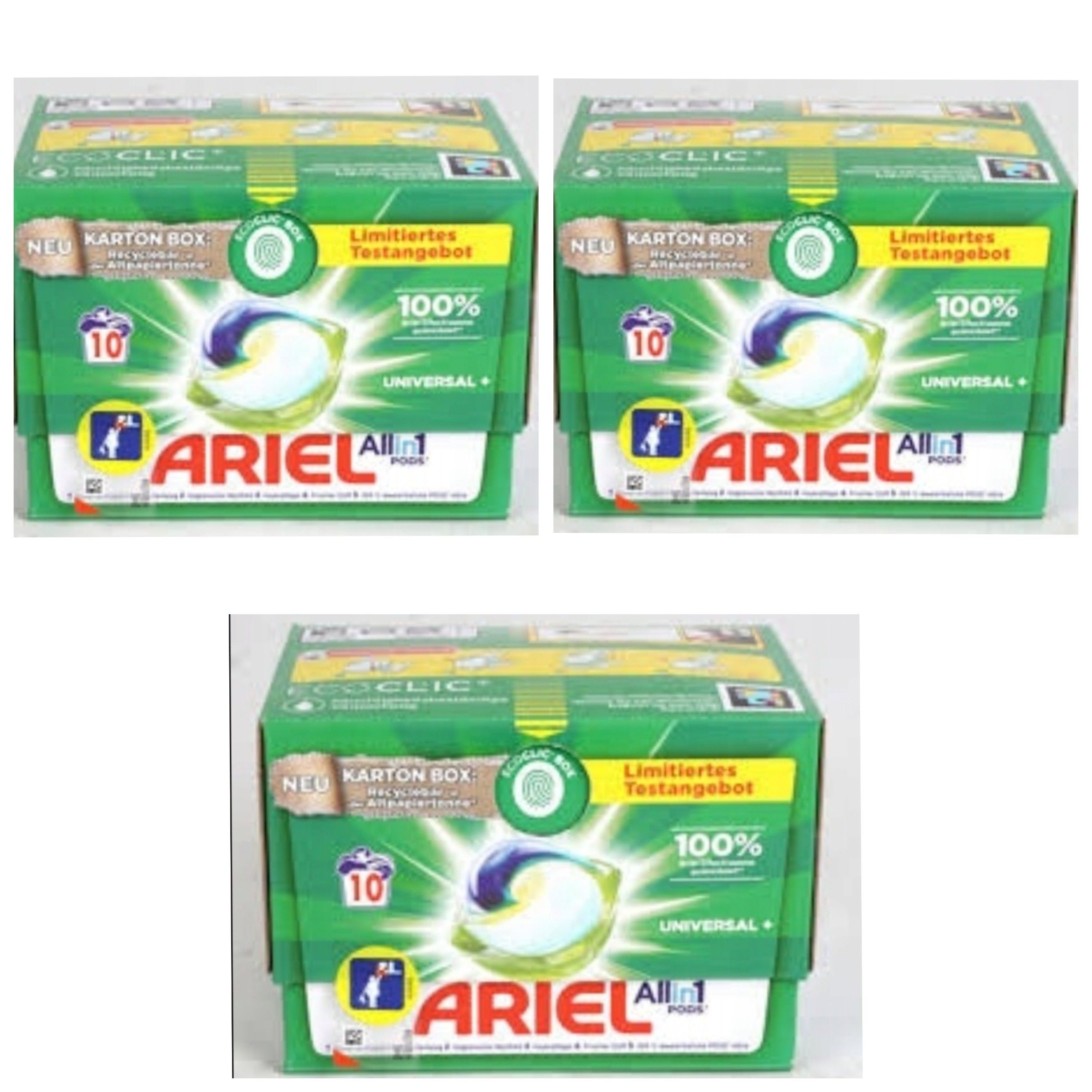 Levně Ariel Kasułky Allin1 Pods Universal Karton Box Univerzální 10 Ks