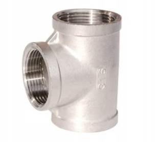 Závitové T-rozdělovač Rp 4" nerezová ocel (AISI316)