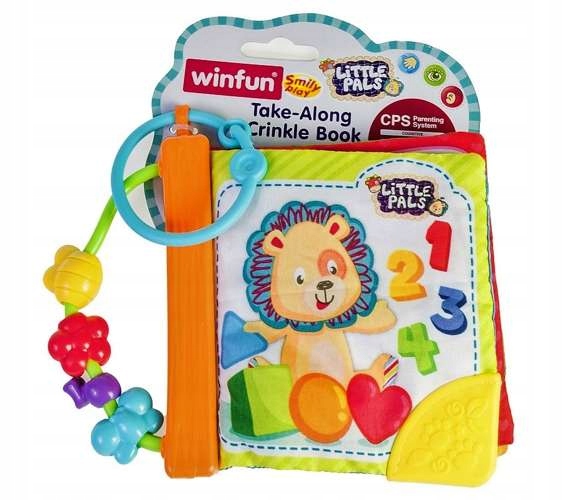 

Książeczka Gryzak Sensoryczny Mali Kumple Winfun
