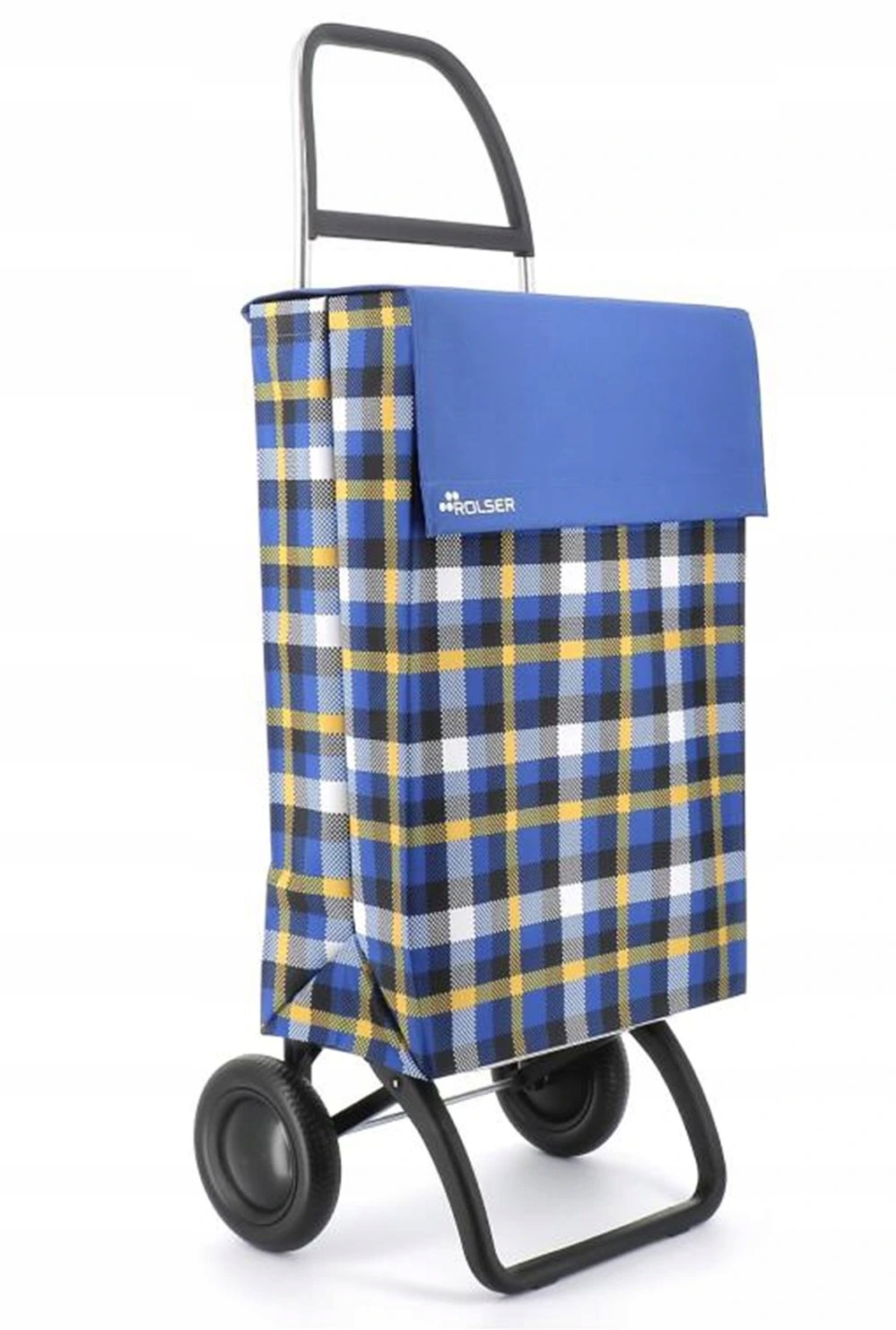 Rolser Jean Scottish 2, nákupná taška na kolieskach, modrá
