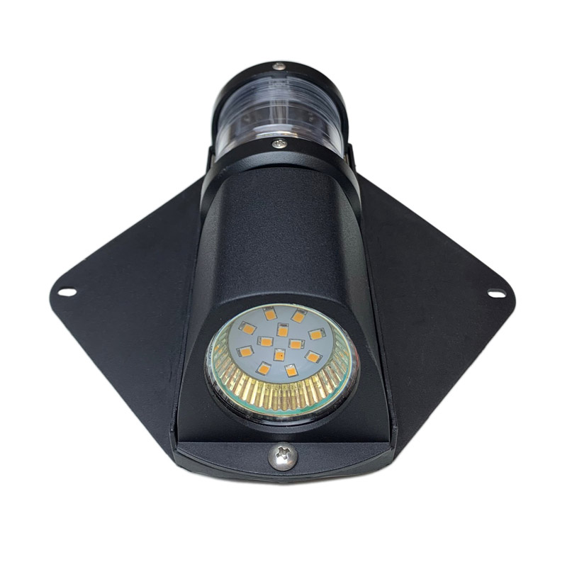 LAMPA NAWIGACYJNA MASZTOWA + HALOGEN LED - 04578 Moc 1 W