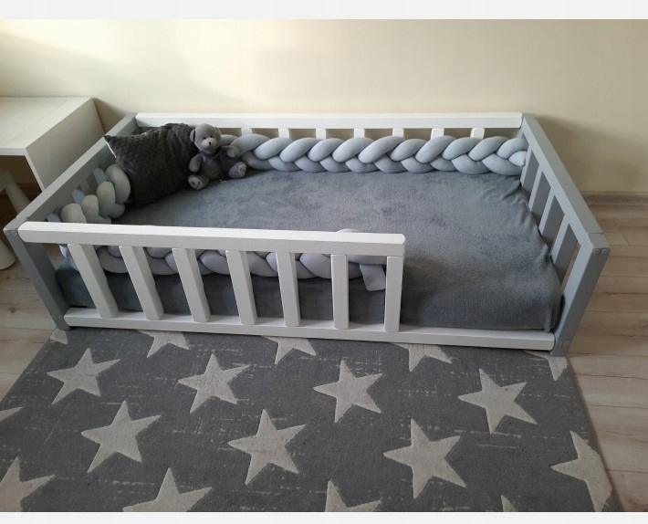 Детская кровать из сосны ПОЛЯ 80x160