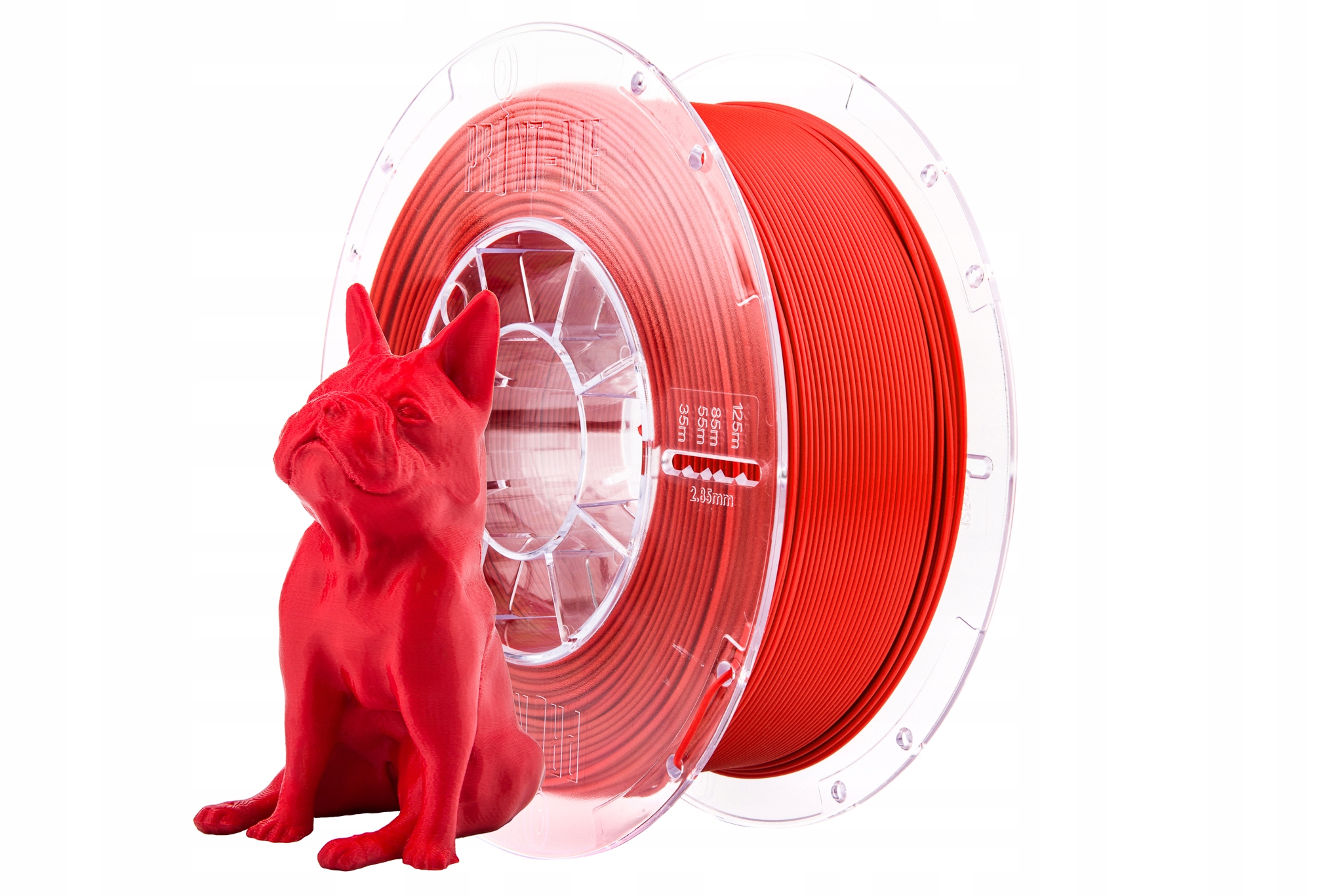 Pla filament Print-me Red Lips 1,75 mm 1 kg Bonus