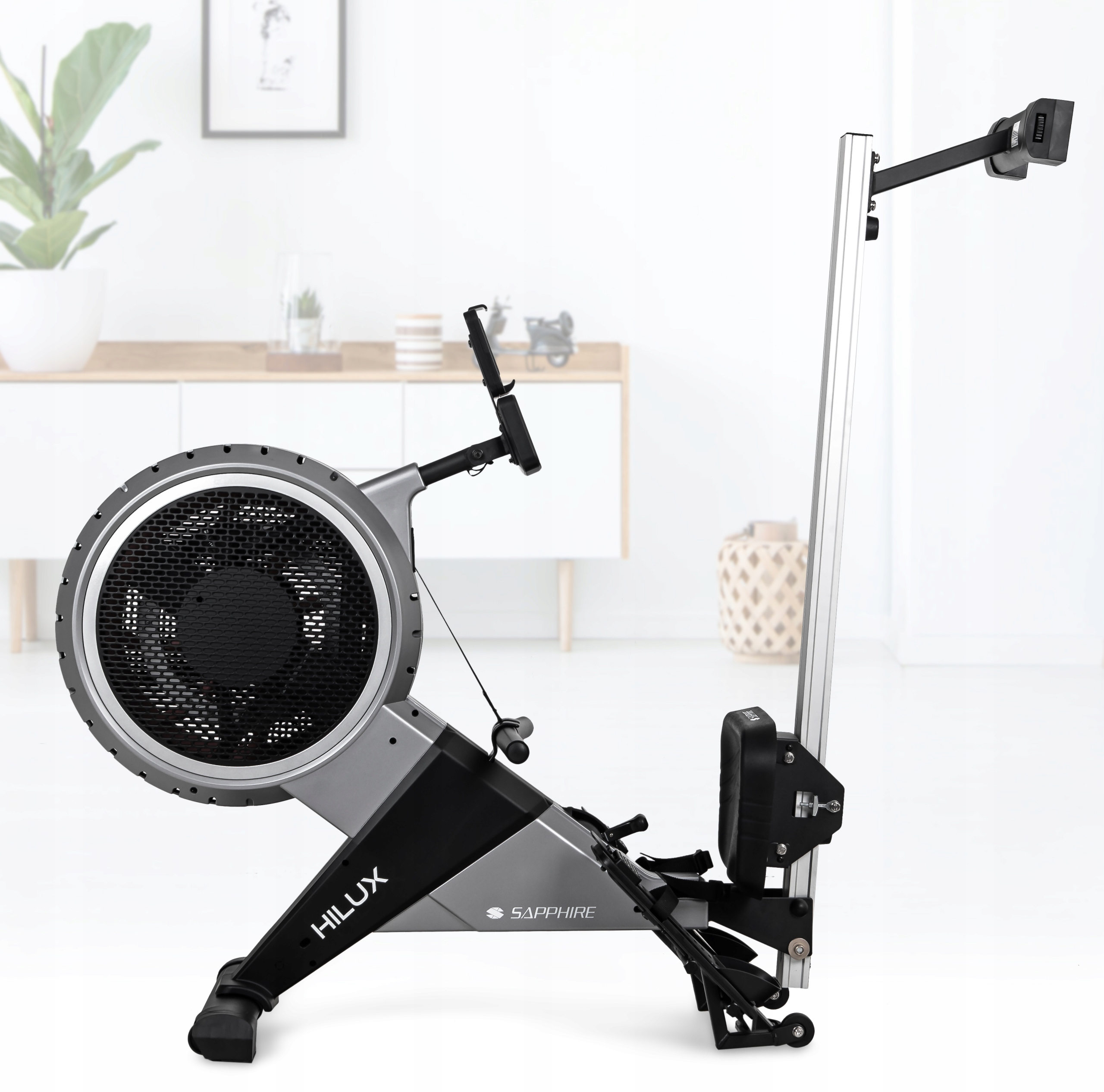 WIOŚLARZ powietrzny magnetyczny HILUX ergometr WIOŚLARSKI FITShow SKŁADANY Model HILUX