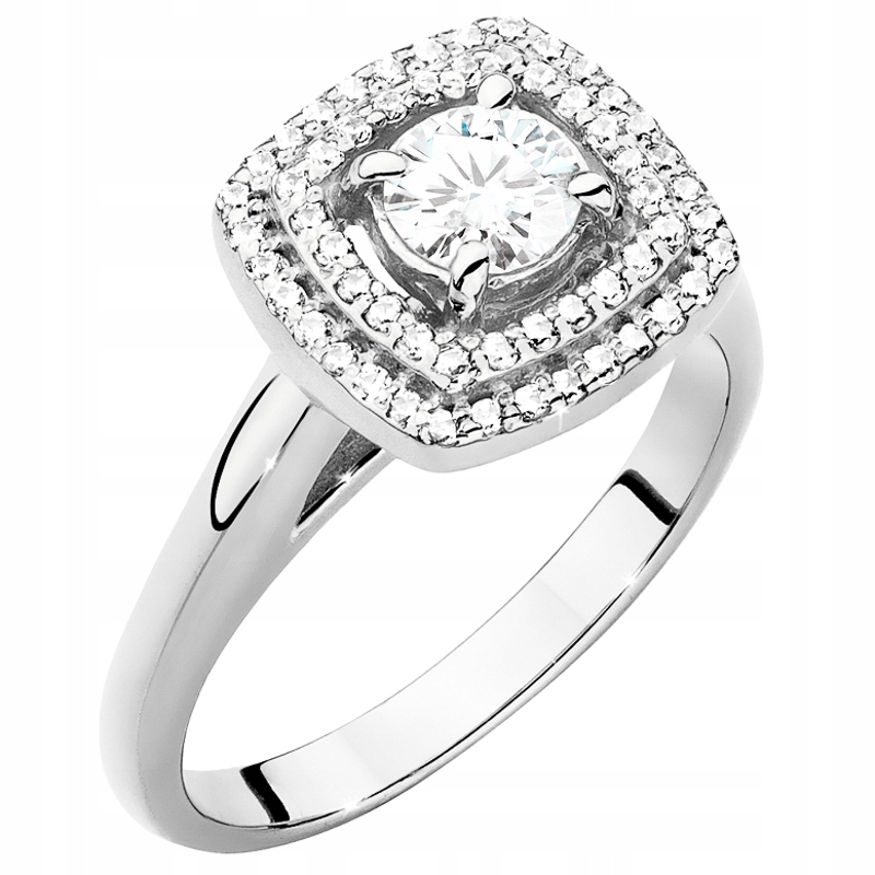 Zlatý Prstýnek ryzosti 585 s Brilianty 0,68 ct 14k