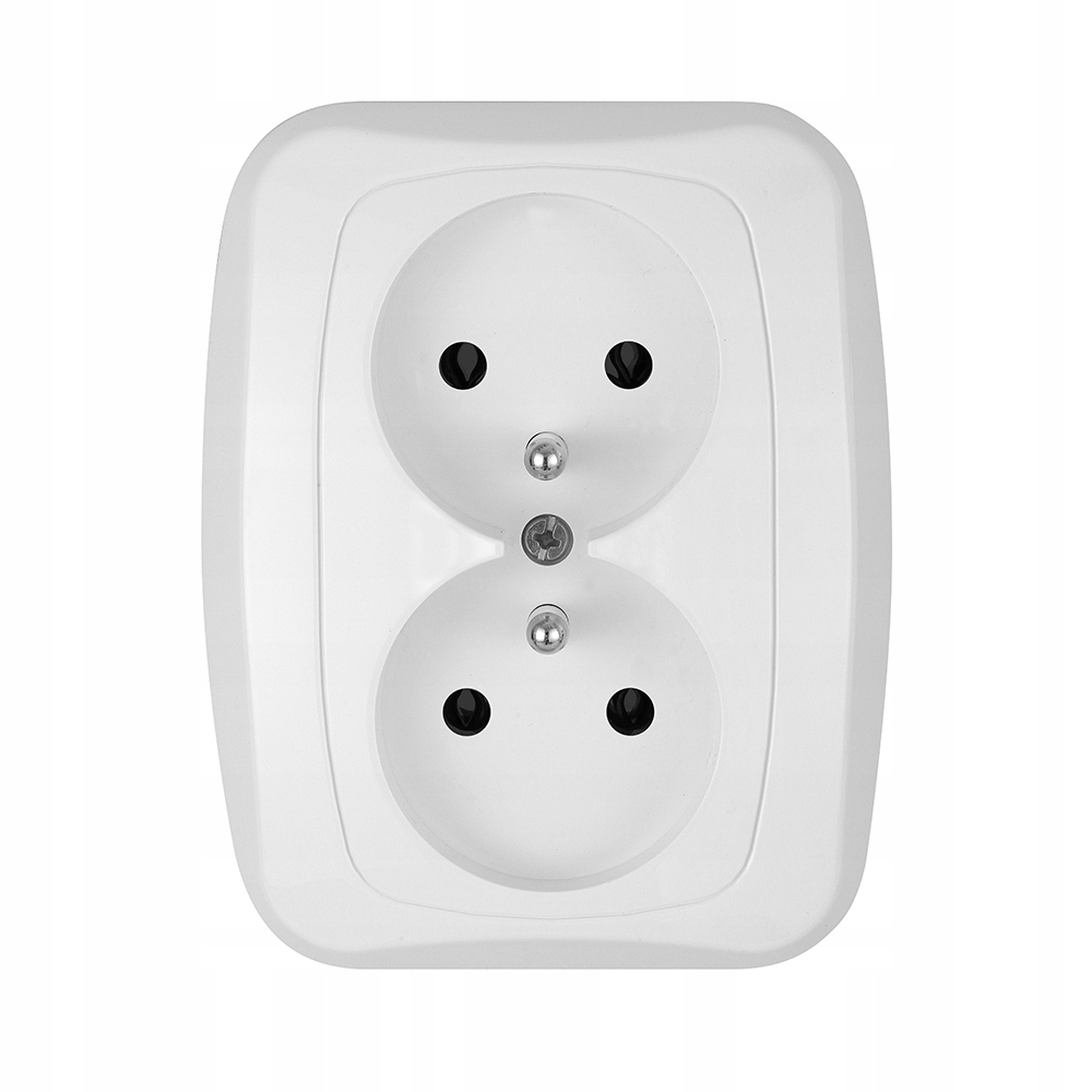 

Gniazdo podwójne 2x2p+Z PT-6A