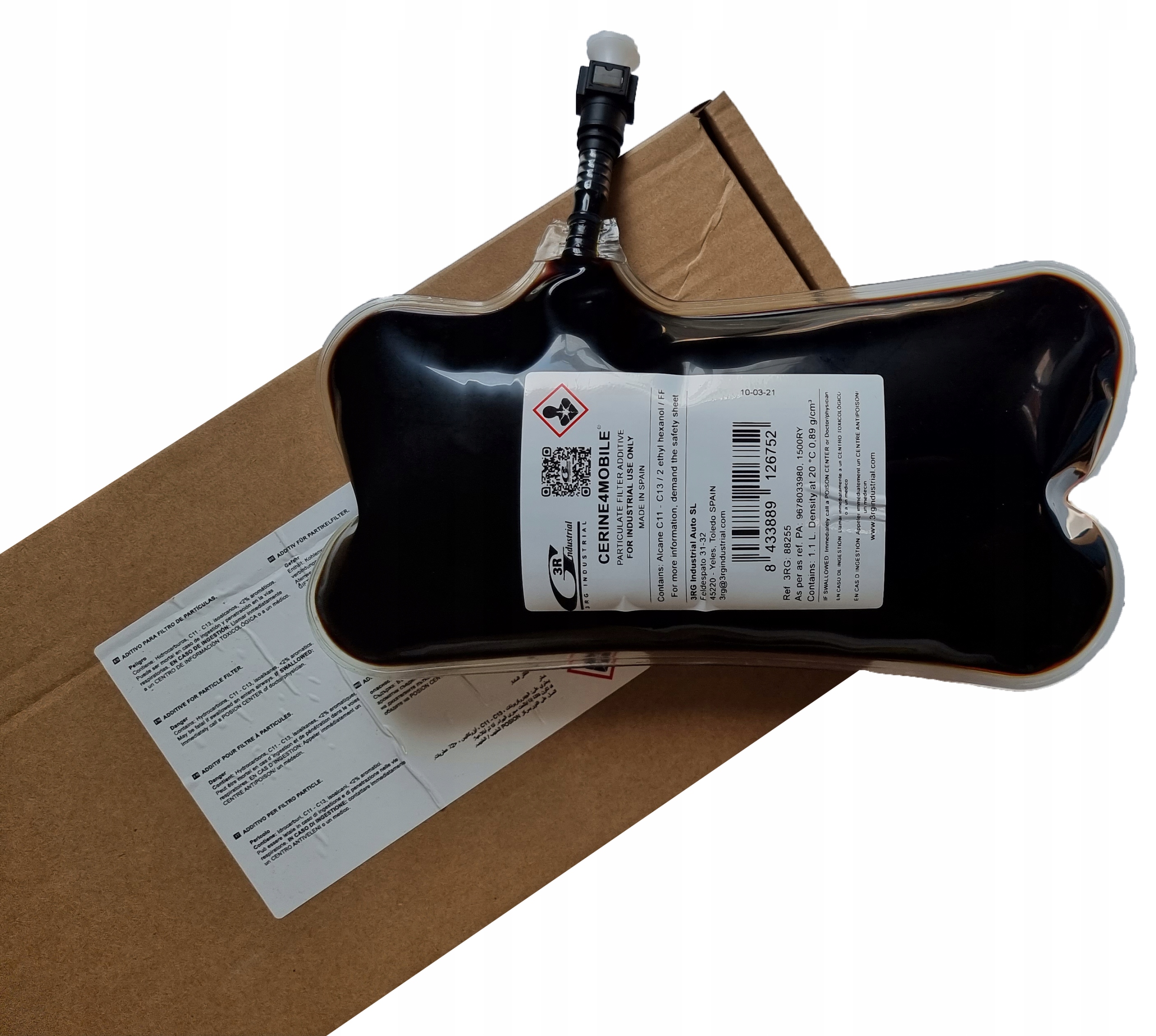 9678033980 - LIQUID EOLYS KIDNEY DPF bag FAP CITROEN C4 PICASSO