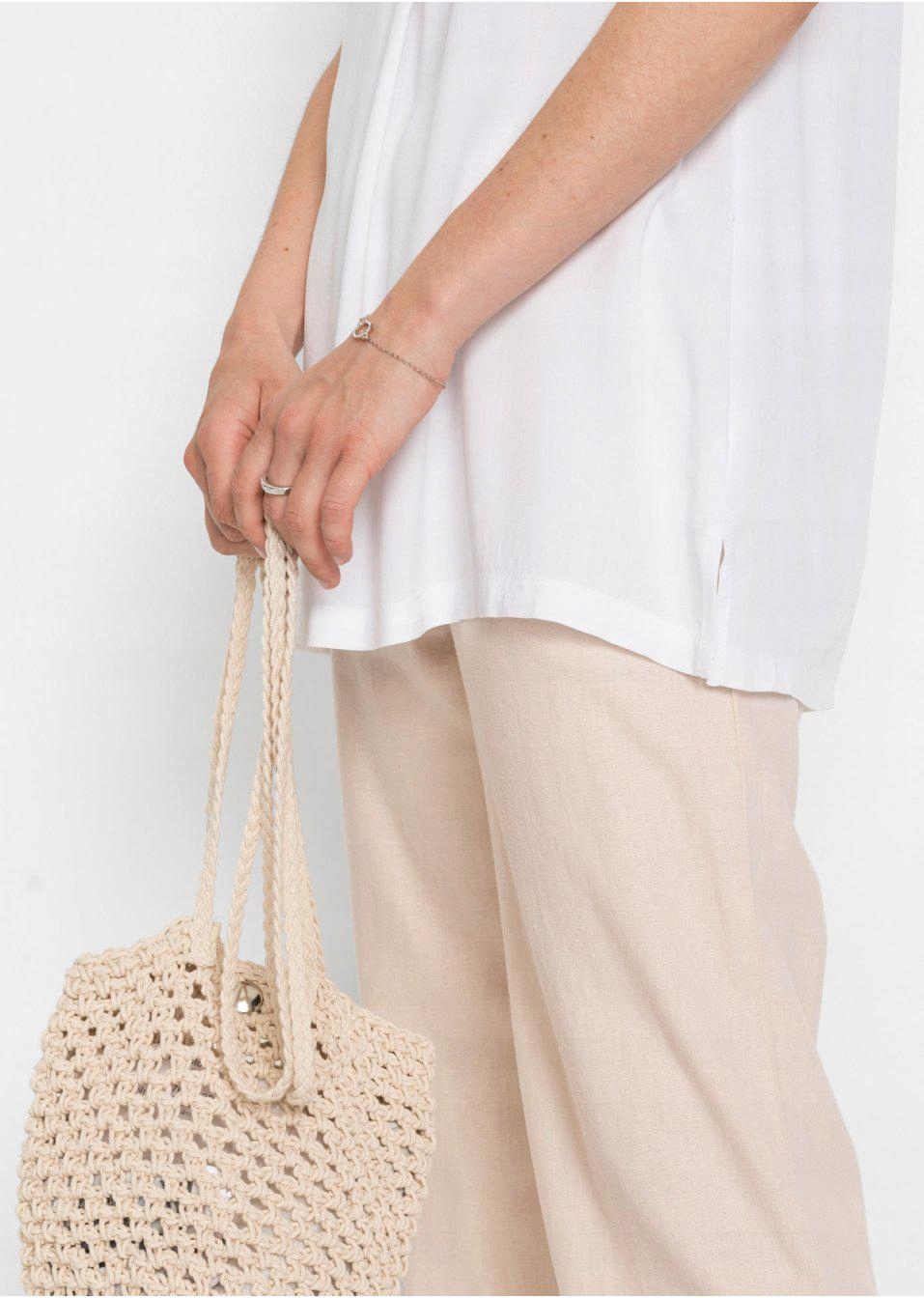 YE6059 BLUZKA DAMSKA__46 Wzór dominujący bez wzoru