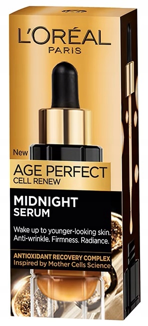 Protivráskové sérum na obličej Loreal Midnight Serum 30 ml Age Perfect