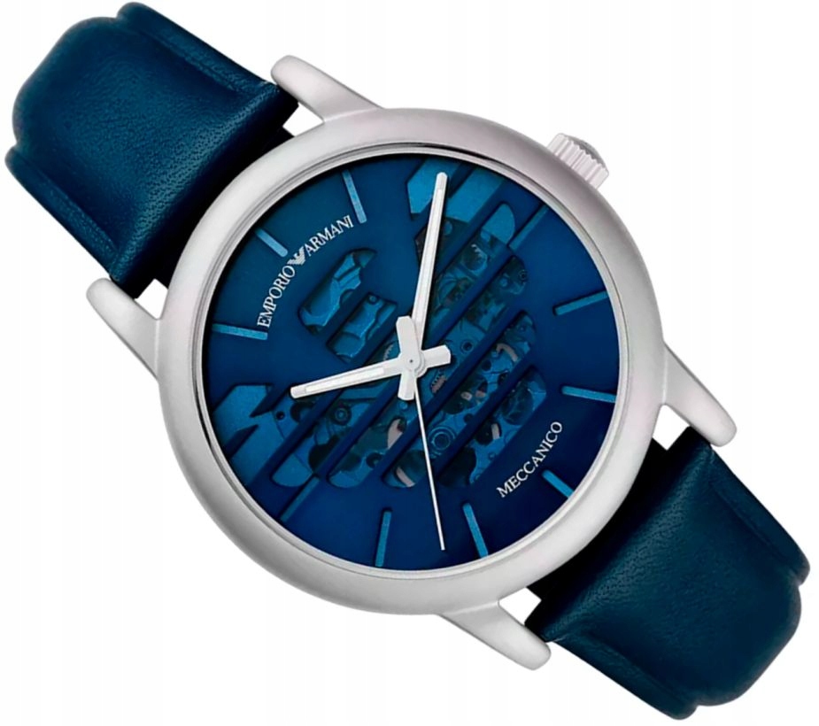 Originální Pánské Hodinky Emporio Armani AR60030 Meccanico Automat Modny Box