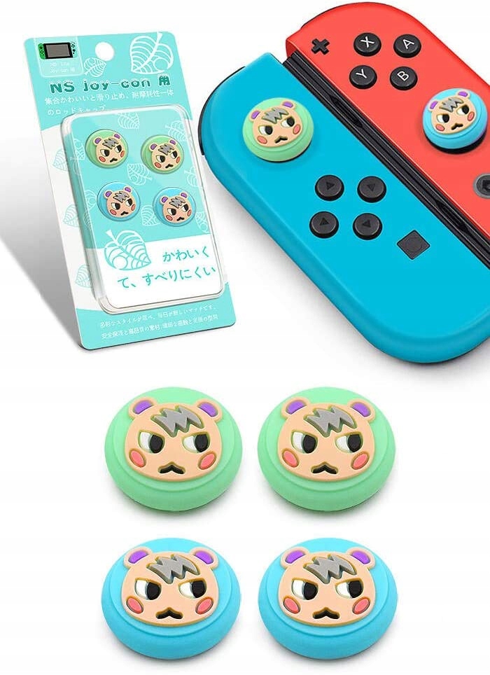 4x GUMKI NAKŁADKI S.LITE Marshal Animal Green-Blue
