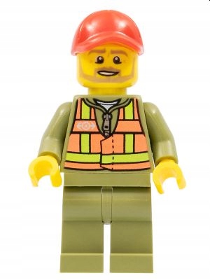 Lego Figurka Train Train Driver trn244