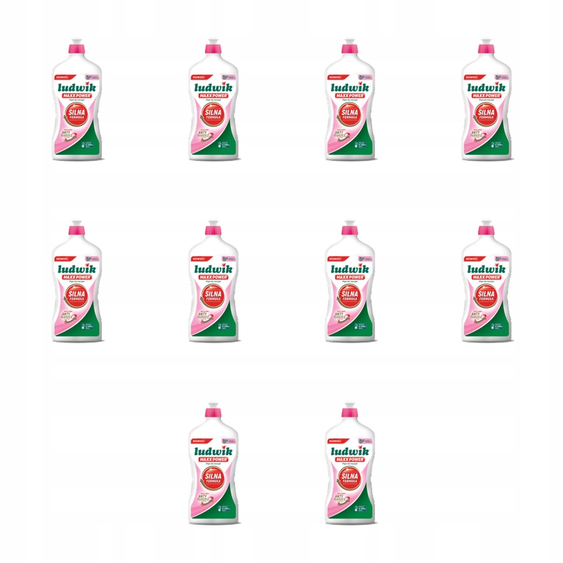 Ludwik Maxx Power prostředek na mytí nádobí granátový s verbenou 725 g X10