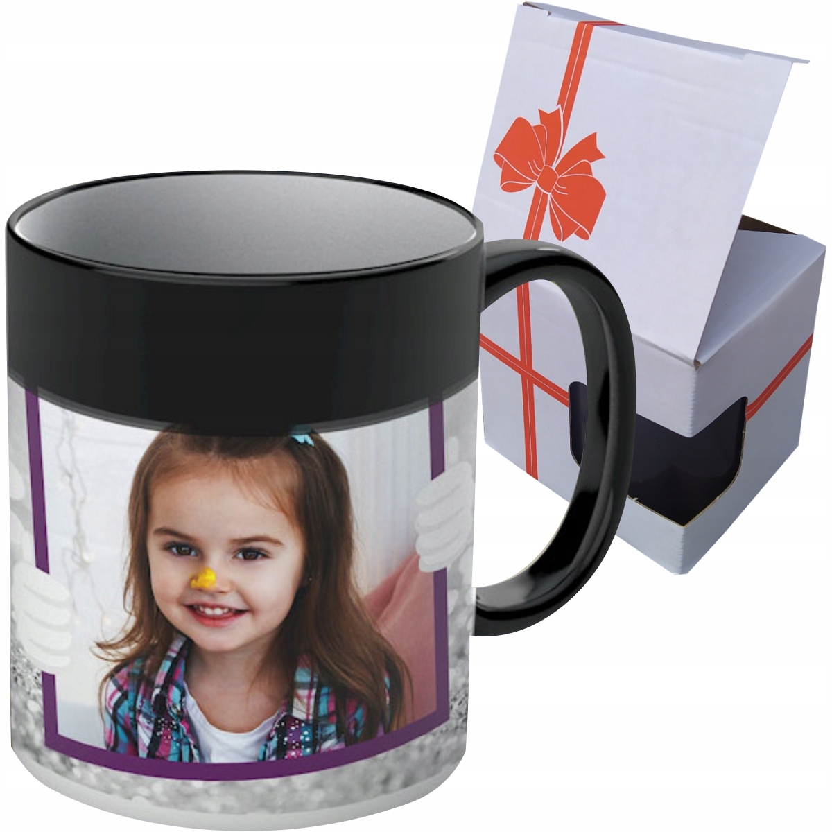 

Magiczny Foto Kubek Z Własnym Zdjęciem Projekt