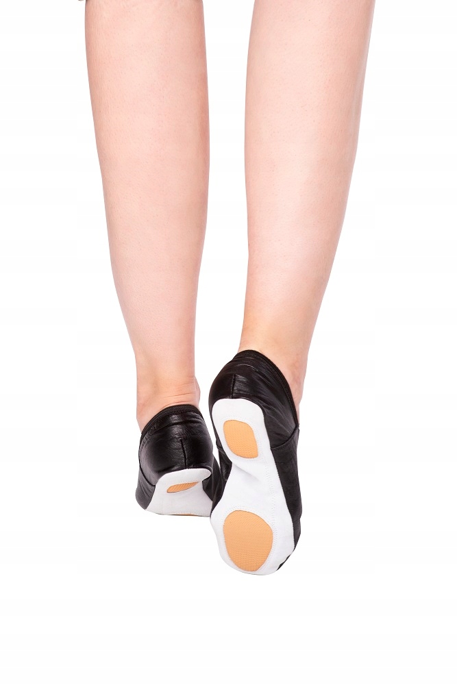 BALETKI BALERINKI SKÓRZANE ANTYPOŚLIZGOWE R. 29 Materiał skóra naturalna