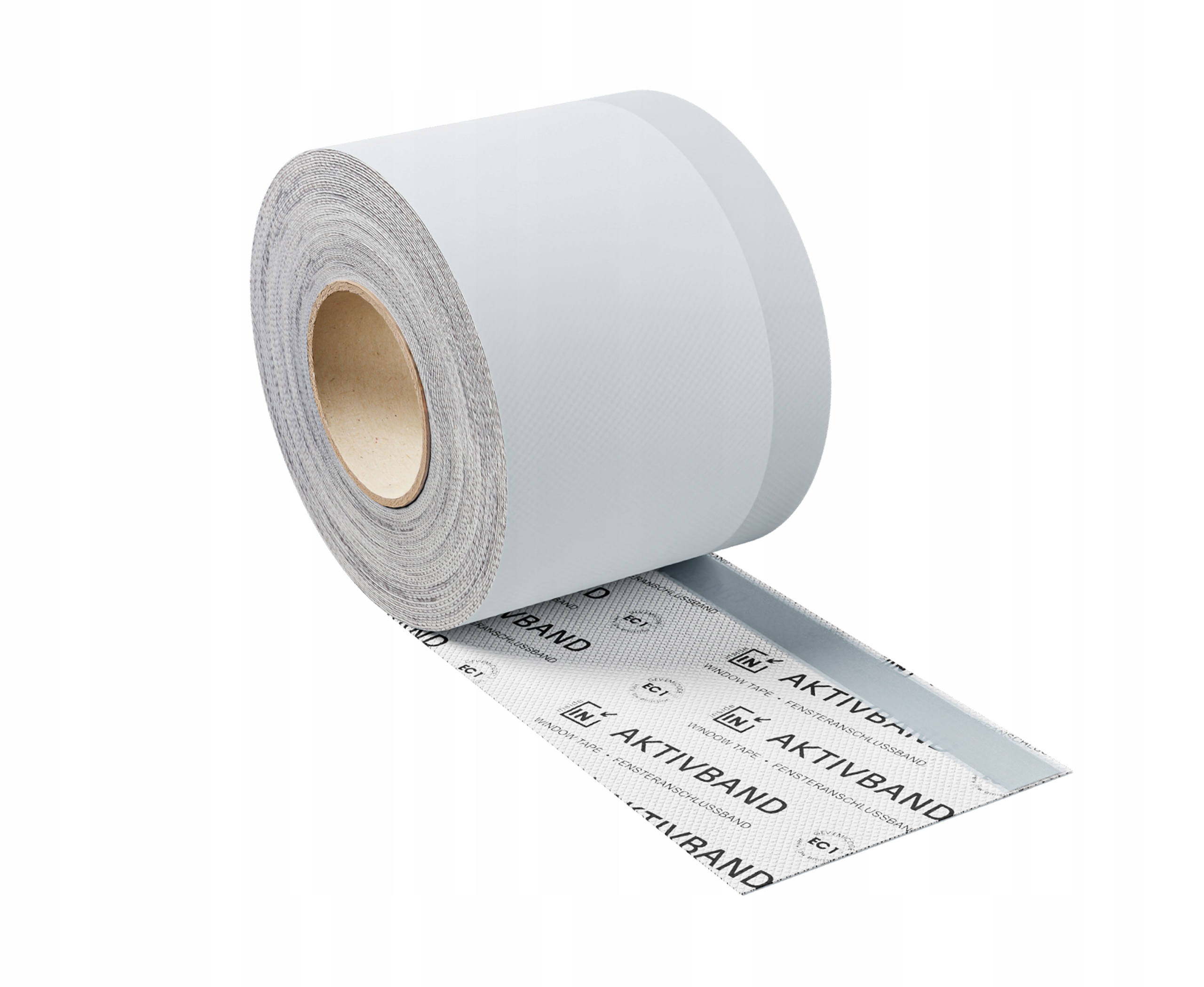 Těsnící páska na okna teplá, montáž 100 mm x 25 m, vnitřní Aktivband SK2