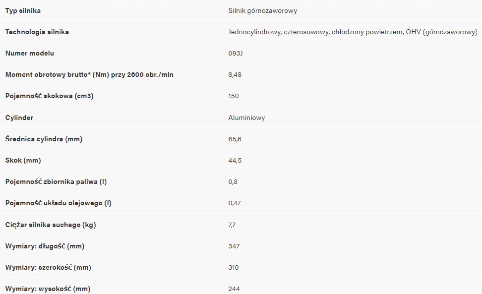 Silnik do kosiarki Briggs Stratton 625EXi + Olej Marka Briggs&Stratton
