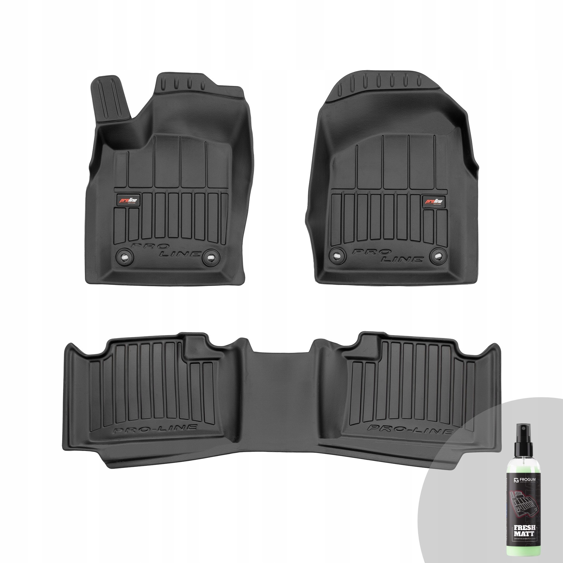 Frogum 3D autokoberce pro Dodge Durango III od roku 2010 střed