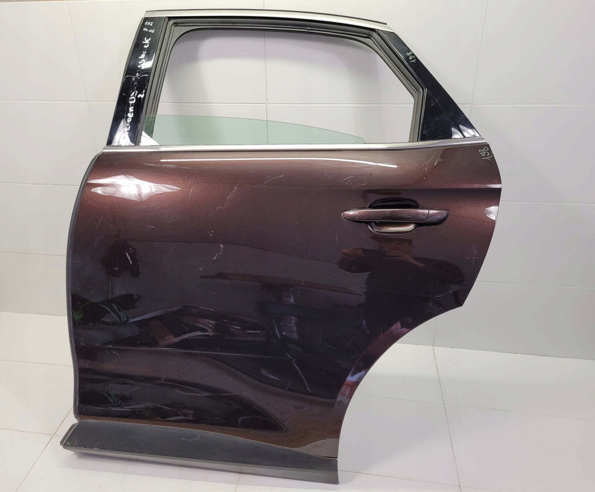 door rear part left side Citroen DS7 Crossback 2017