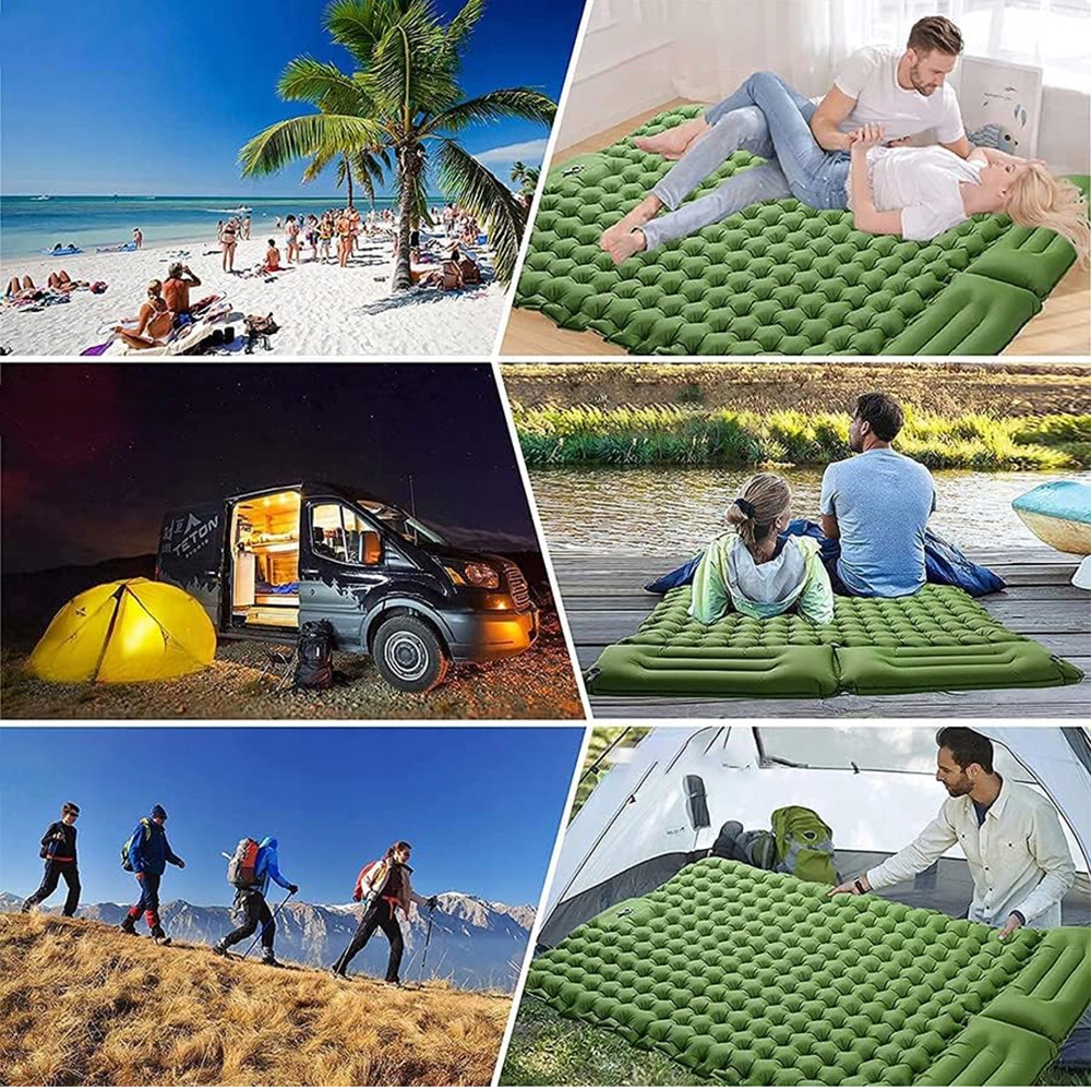 MATERAC SAMOPOMPUJĄCA PODWÓJNA MATA Z PODUSZKĄ EAN (GTIN) 0191491527609