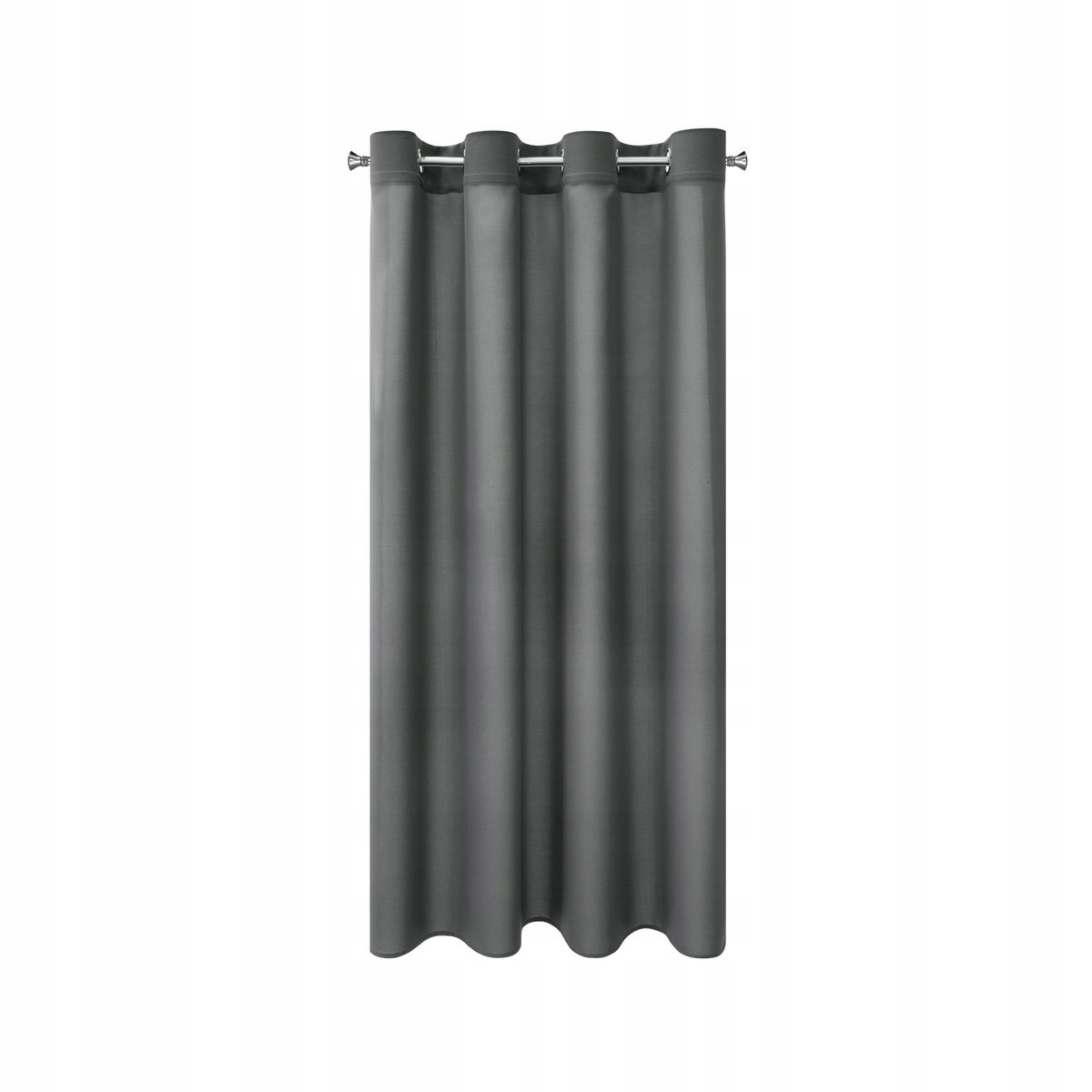 

Zasłona 140X175 Grafitowa Przelotki Eurofirany